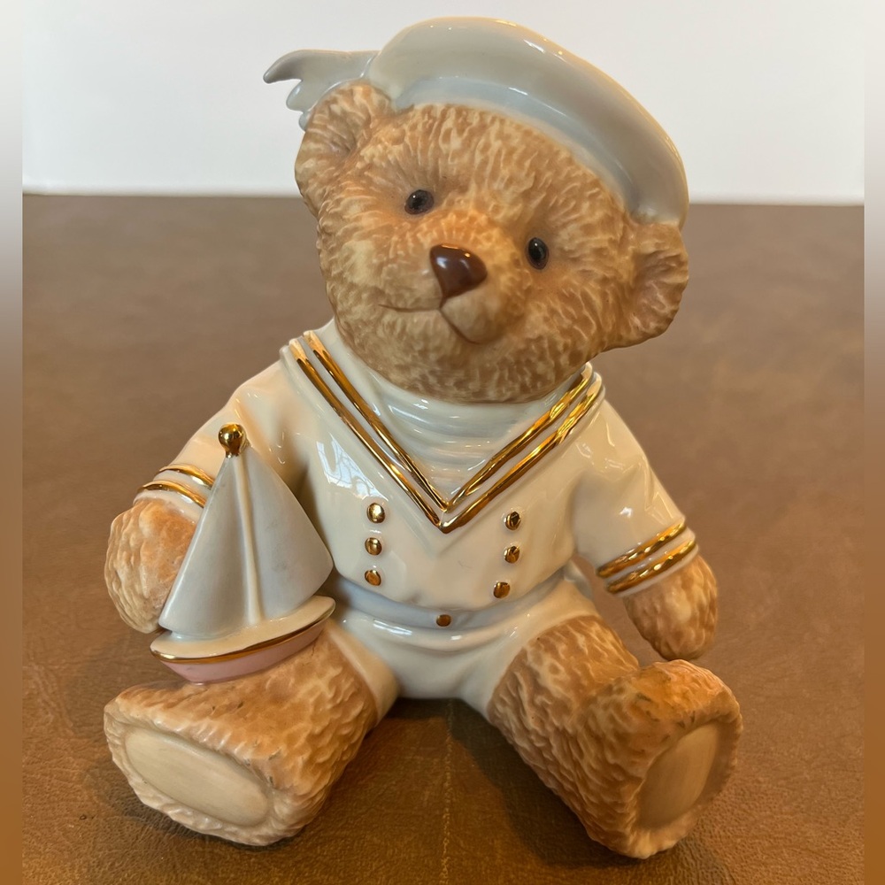 Lenox Fine China 'First Mate' Teddy Bear Figurine